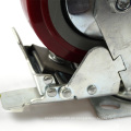 6 -Zoll -Hochleistungsplatte Jujube Red Stumm PVC mit Bremse mit Bremse